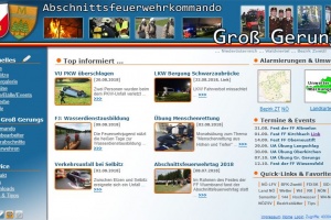 Screenshot der früheren Website (2012 - 2019)&nbsp; 